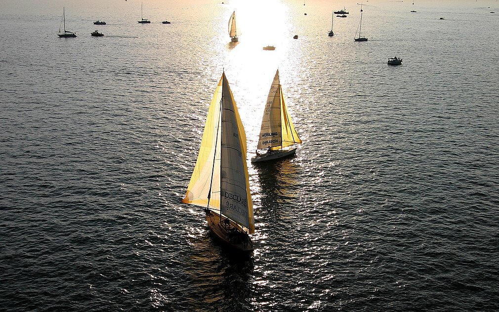 Segelboote auf dem Bodensee