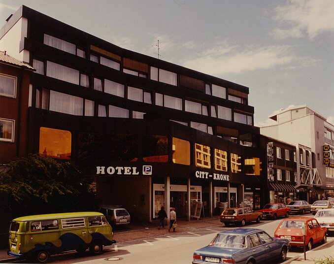 Das Hotel City Krone früher