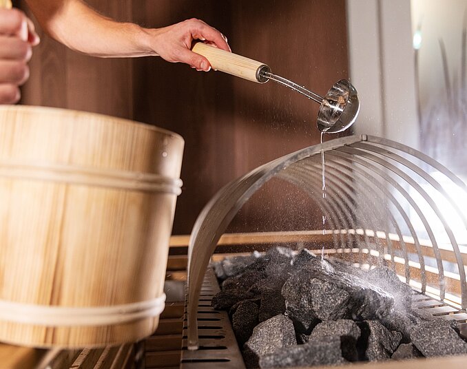 Sauna Aufguss im Day Spa